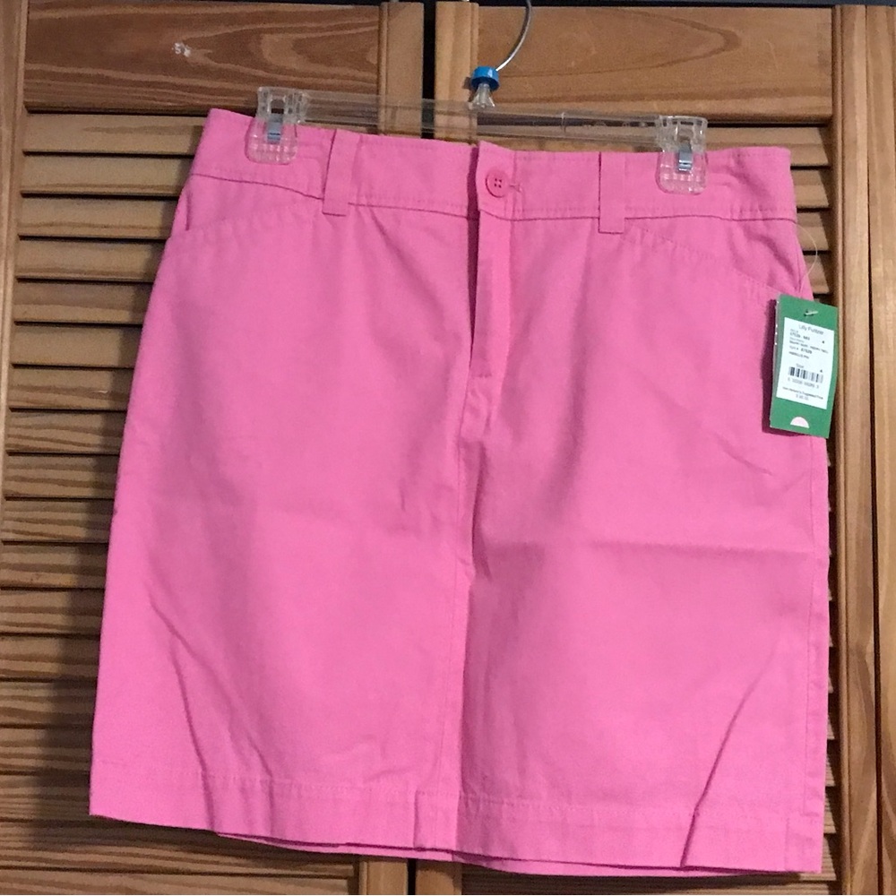 Lilly Pulitzer Hibiscus Pink Skirt